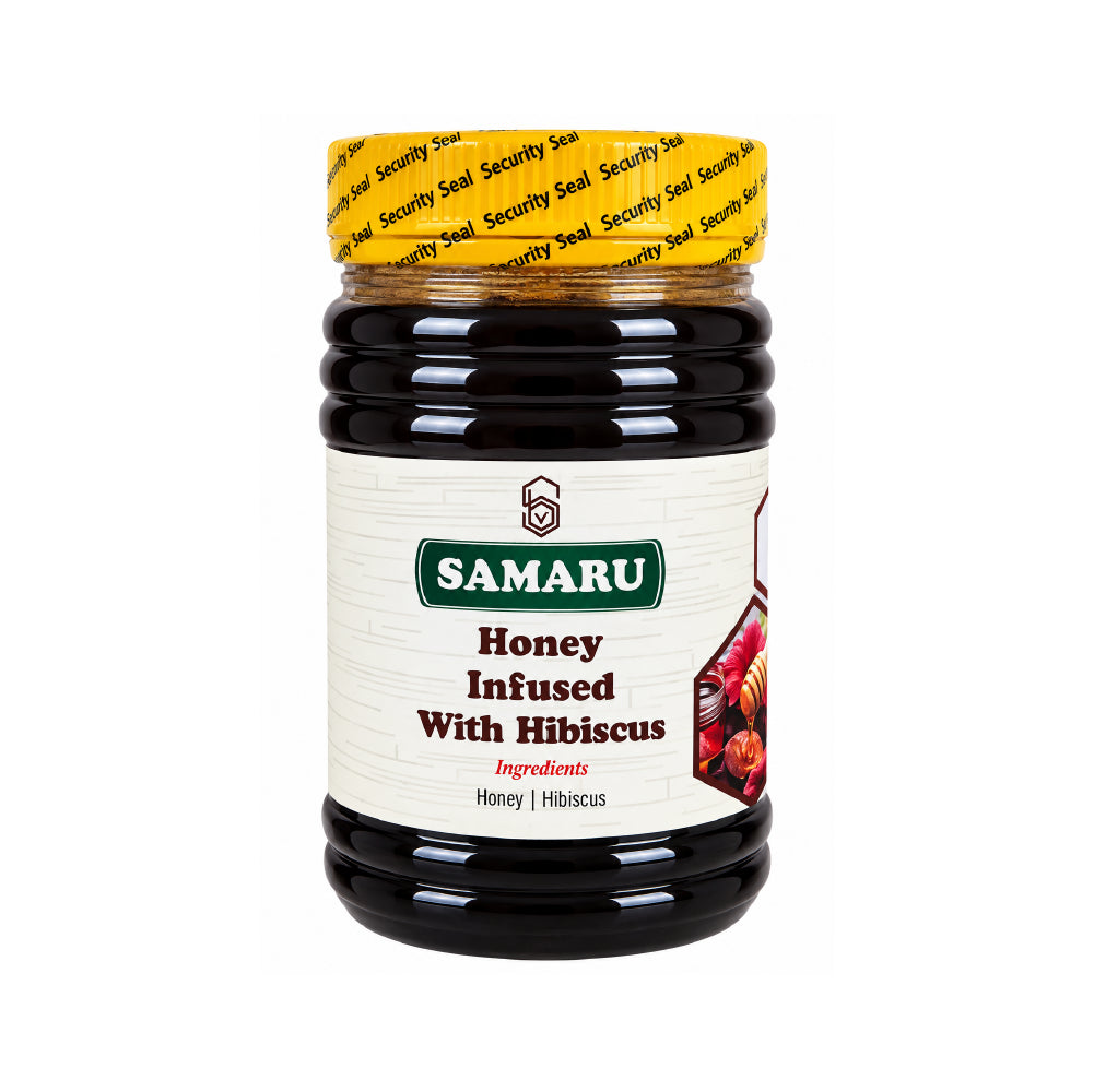 Infused Honey With Hibiscus