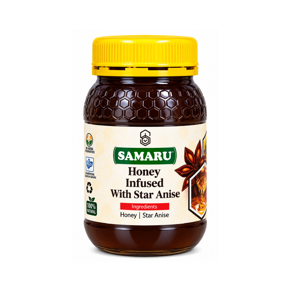 Star Anise Infused Honey